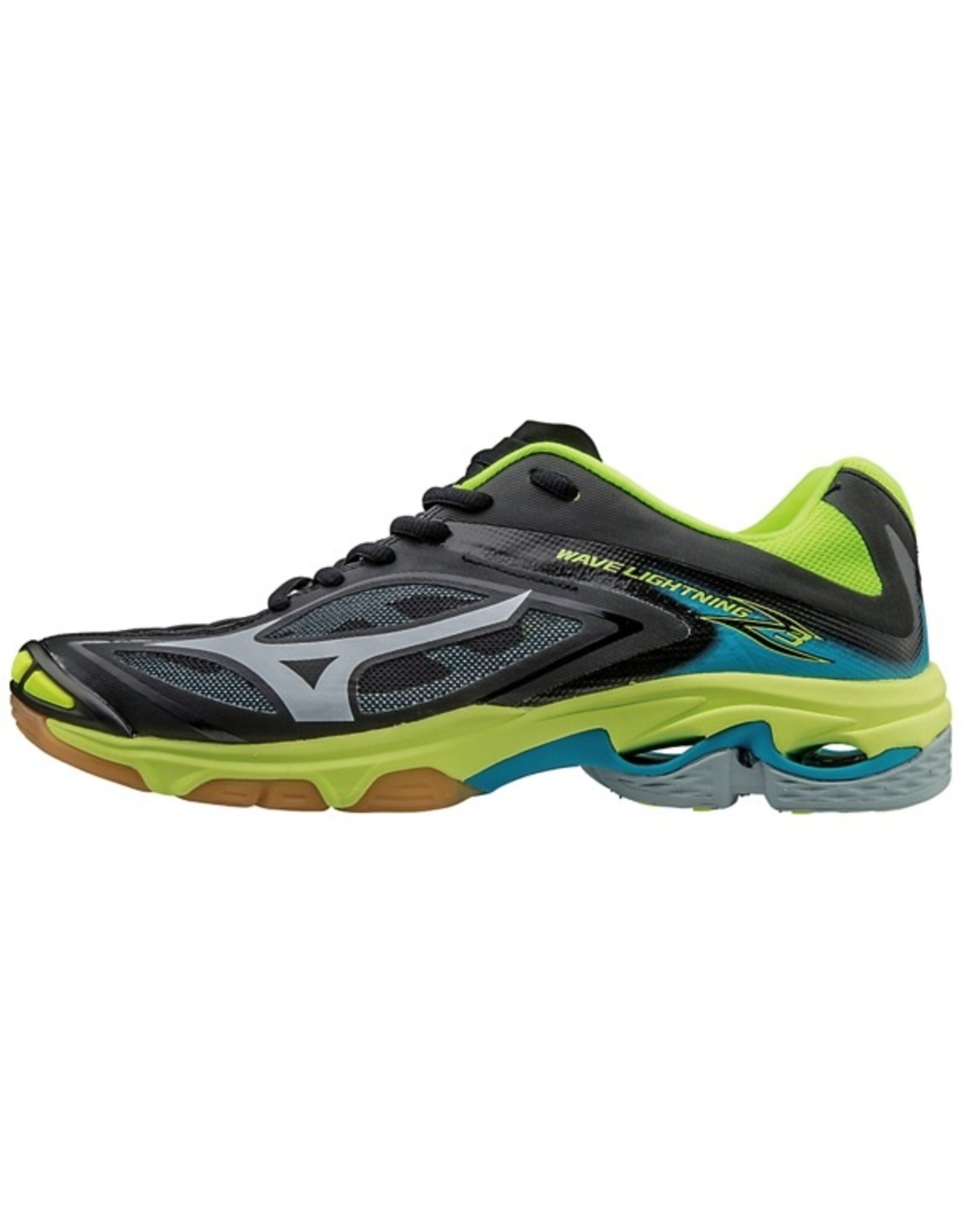 Mizuno The newest model of our classic Lightning shoe offered in a low-cut model. Updated with a better fit, you will feel more supported through your quick movements side to side. The new outsole with the Dura Shield feature was designed with your hitting appro