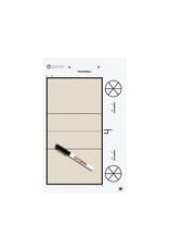 Fox 40 Pro Coaching Clip Board - Volleyball