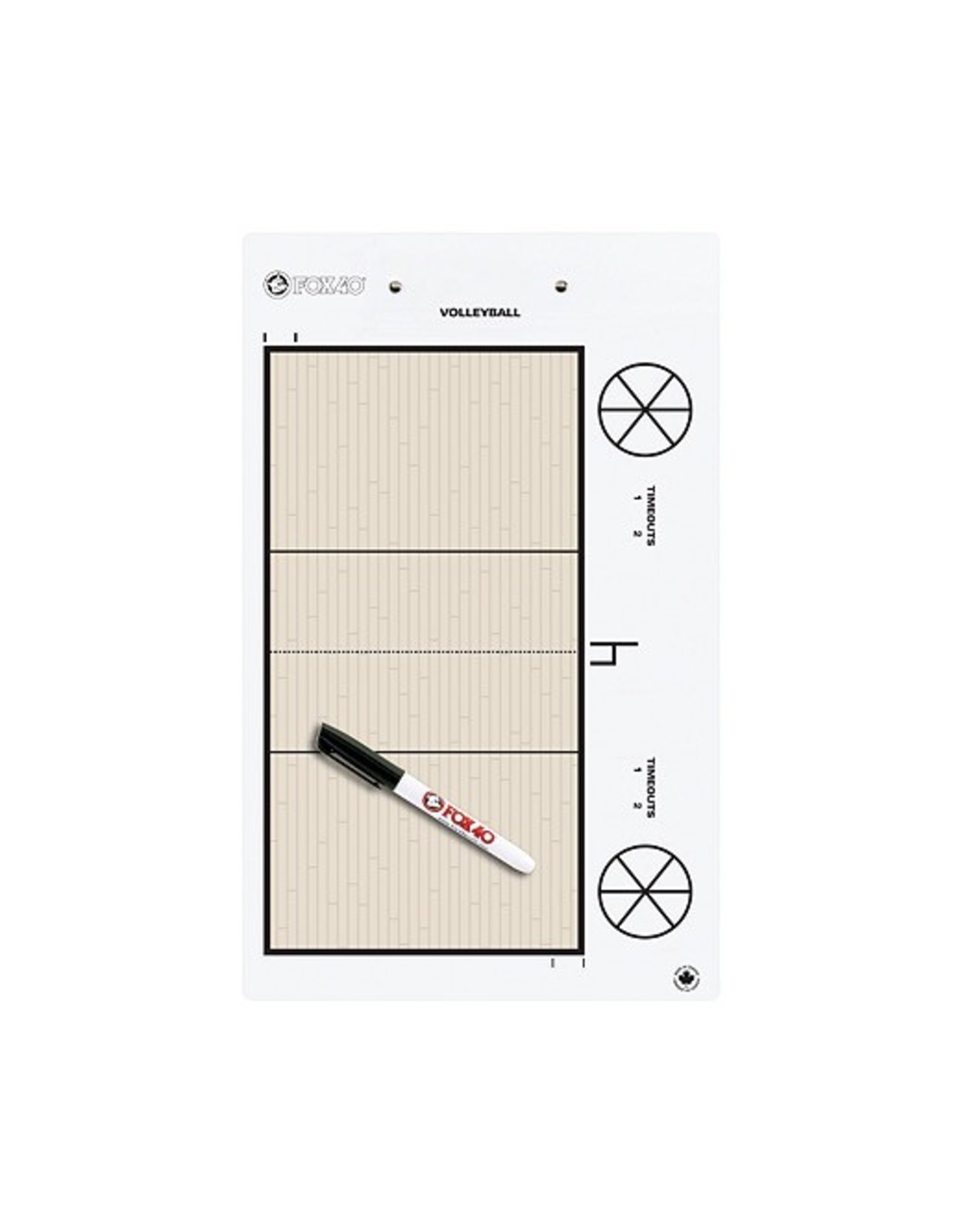 Fox 40 Pro Coaching Clip Board - Volleyball