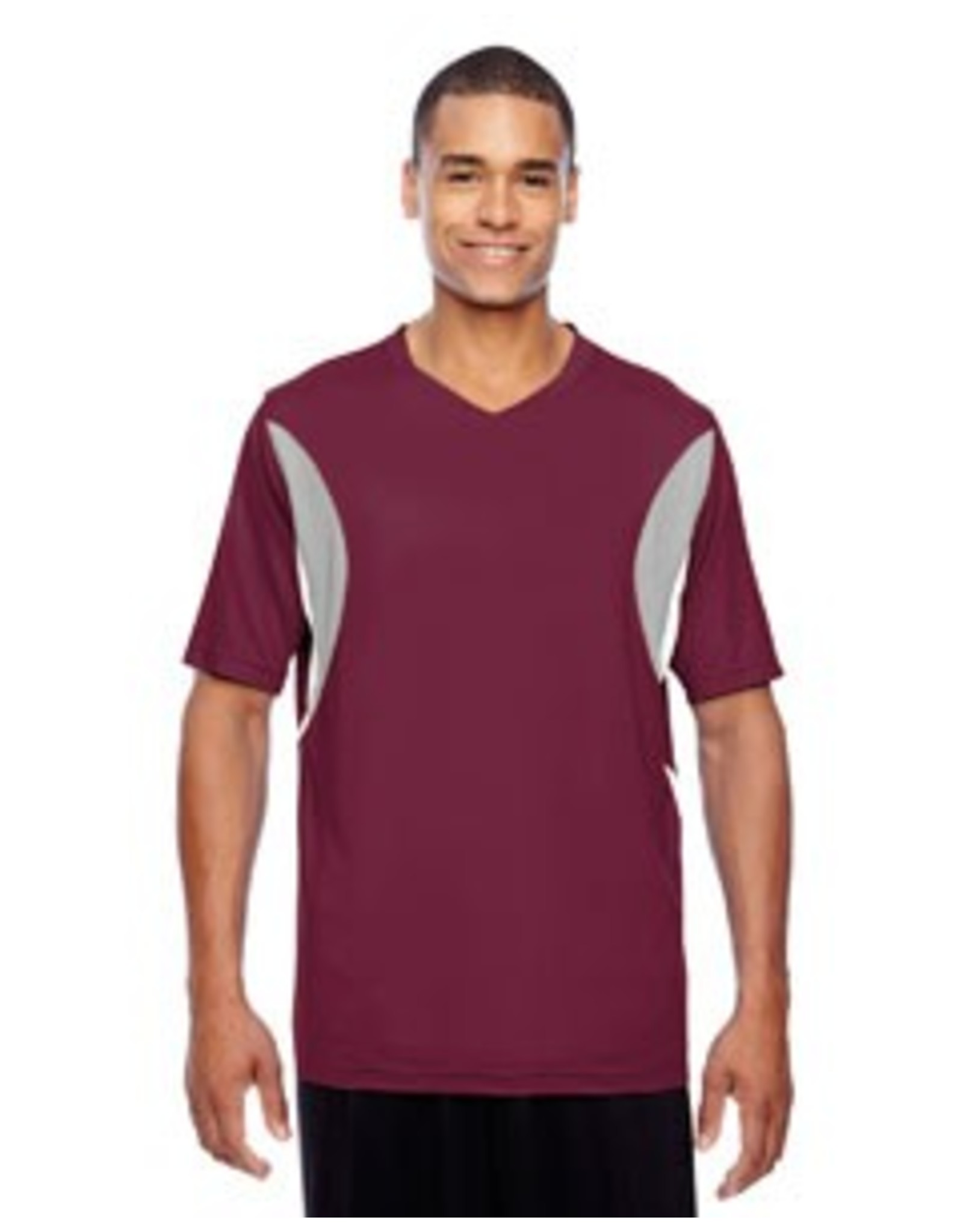 Team 365 Team 365 Men's Short-Sleeve Athletic V-Neck All Sport Jersey