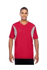 Team 365 Team 365 Men's Short-Sleeve Athletic V-Neck All Sport Jersey