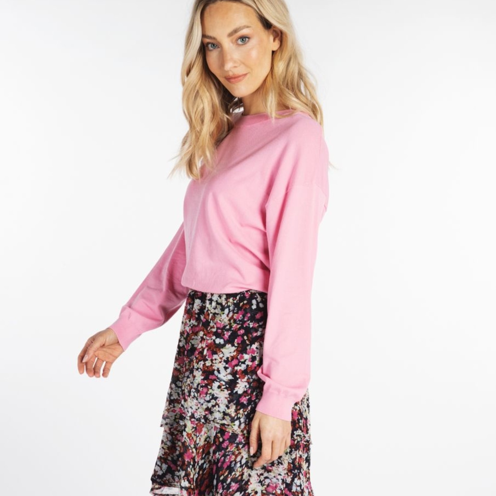 Esqualo Smock Floral Skirt