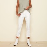 Charlie B Pull-On Denim Pant with Bow Detail