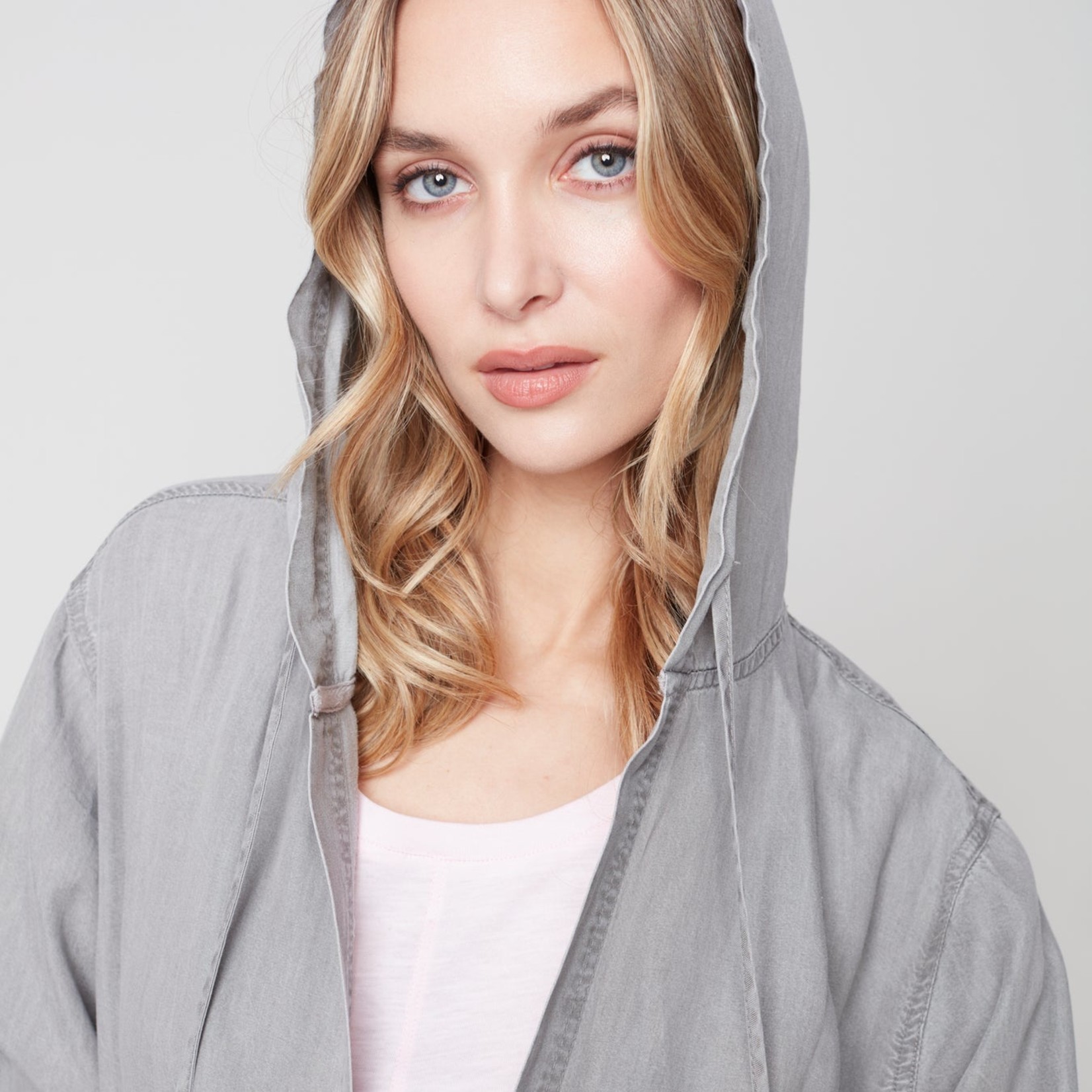 Charlie B (All You Need Is Love)Hooded Duster/Soft Grey