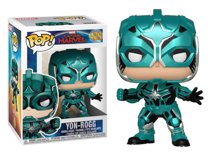 FUNKO POP CAPTAIN MARVEL YON-ROGG VINYL FIG