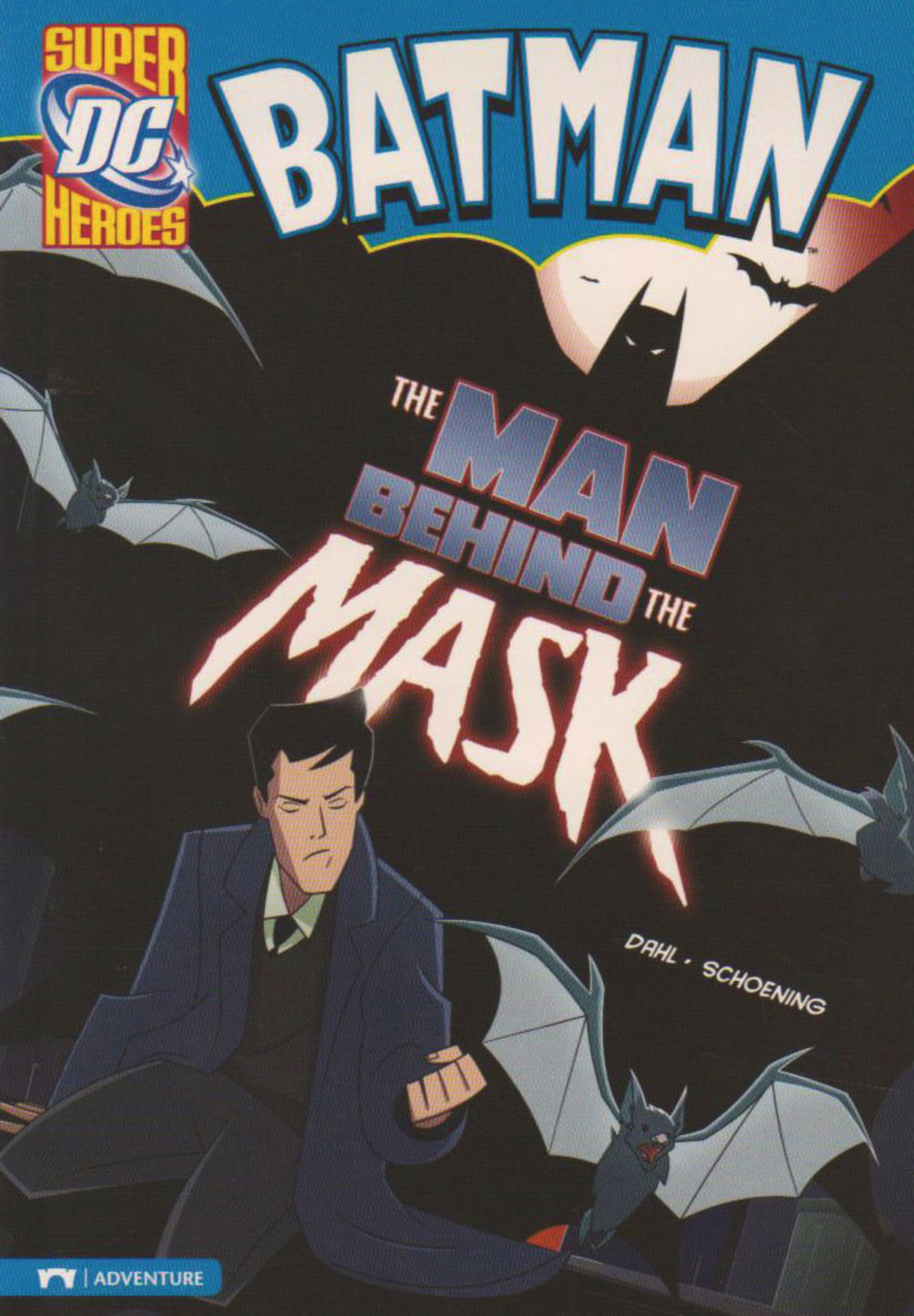 STONE ARCH BOOKS BATMAN THE MAN BEHIND THE MASK - Illusive Comics