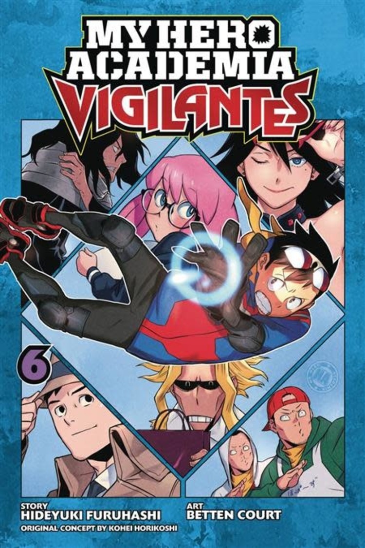 VIZ MEDIA LLC MY HERO ACADEMIA VIGILANTES GN VOL 06
