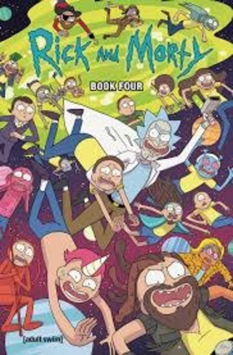 ONI PRESS INC. RICK AND MORTY HC BOOK 04 DLX ED