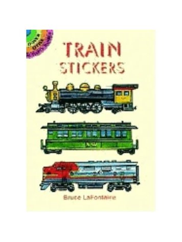 DOVER PUBLICATIONS TRAIN STICKERS