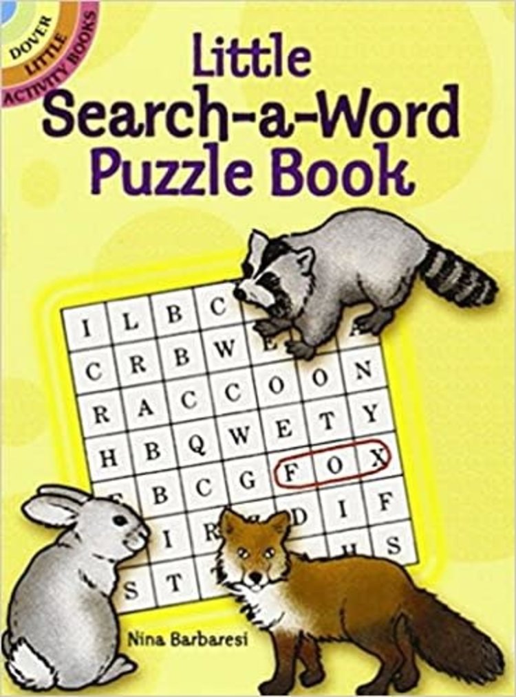 DOVER PUBLICATIONS LITTLE SEARCH-A-WORD PUZZLE BOOK