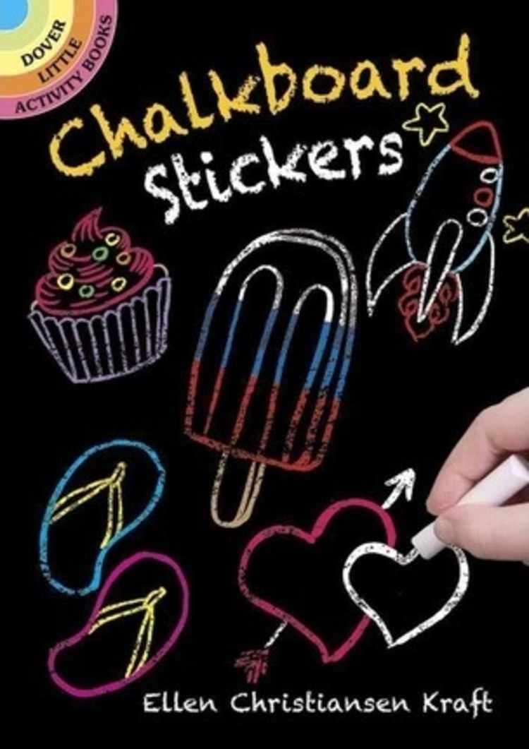 DOVER PUBLICATIONS CHALKBOARD STICKERS