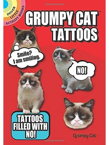 DOVER PUBLICATIONS GRUMPY CAT TATTOOS