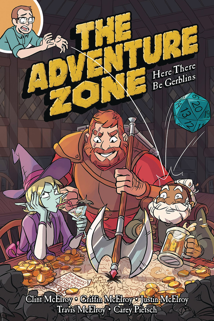 FIRST SECOND BOOKS ADVENTURE ZONE GN VOL 01 HERE THERE BE GERBLINS