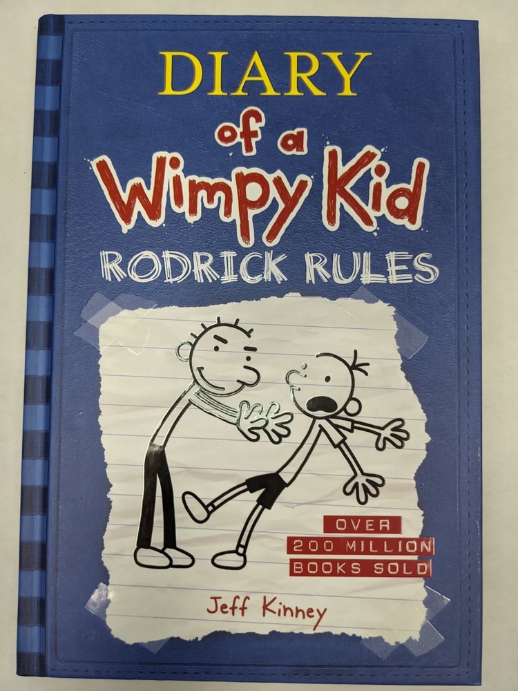 AMULET BOOKS DIARY OF A WIMPY KID HC VOL 02 RODRICK RULES