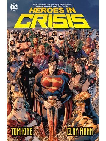 DC COMICS HEROES IN CRISIS HC