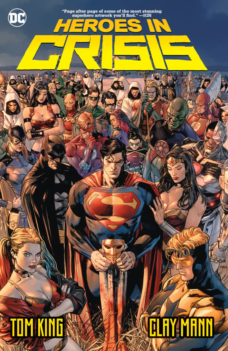 DC COMICS HEROES IN CRISIS HC