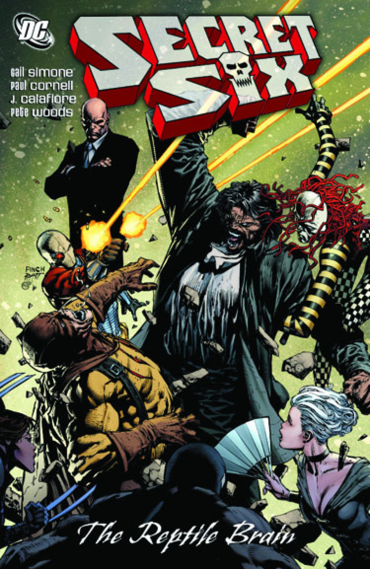DC COMICS SECRET SIX VOL 05 THE REPTILE BRAIN TP