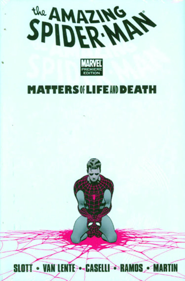 MARVEL COMICS SPIDER-MAN MATTERS OF LIFE AND DEATH PREM HC