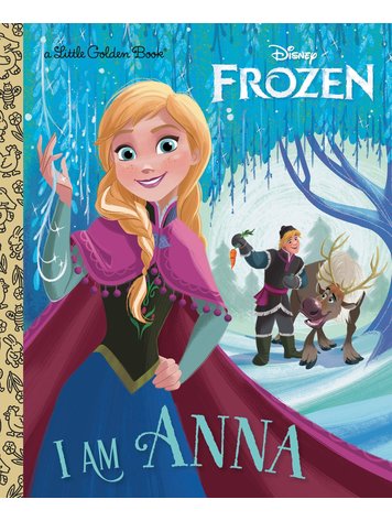 GOLDEN BOOKS I AM ANNA LITTLE GOLDEN BOOK HC