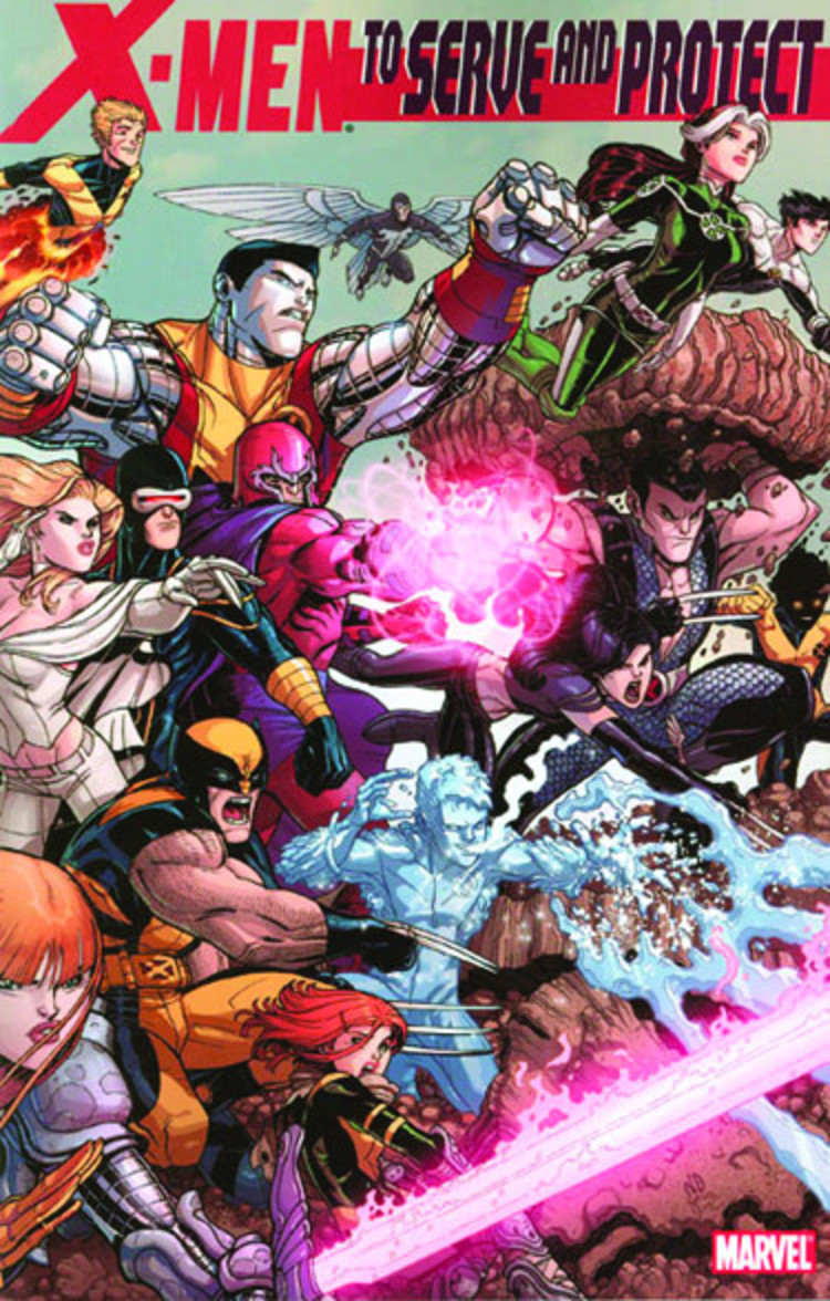 MARVEL COMICS X-MEN TO SERVE AND PROTECT TP