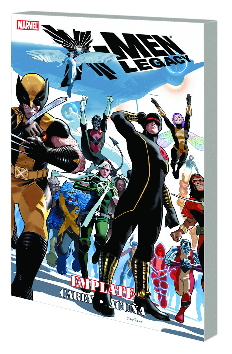 MARVEL COMICS X-MEN LEGACY TP EMPLATE