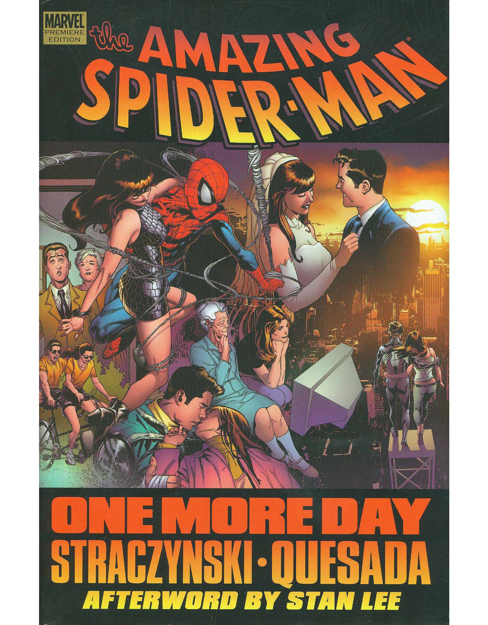 Spider Man Prem Hc One More Day Dm Ed Illusive Comics