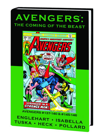 MARVEL COMICS AVENGERS COMING OF BEAST PREM HC DM VAR ED 56