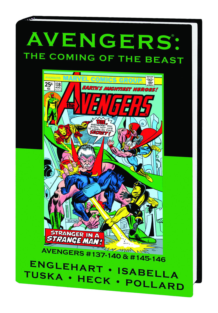 MARVEL COMICS AVENGERS COMING OF BEAST PREM HC DM VAR ED 56