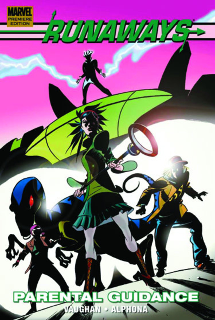 MARVEL COMICS RUNAWAYS PARENTAL GUIDANCE PREM HC