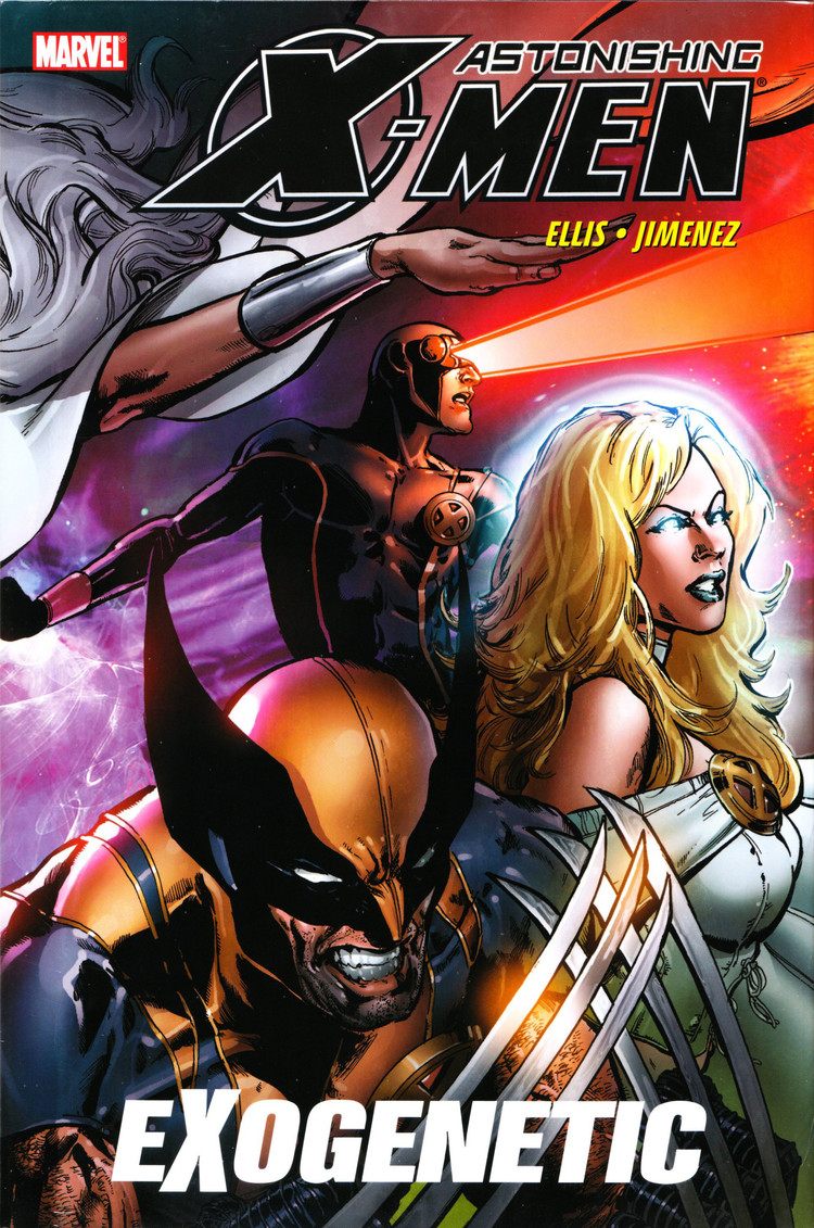 MARVEL COMICS ASTONISHING X-MEN EXOGENETIC PREM HC
