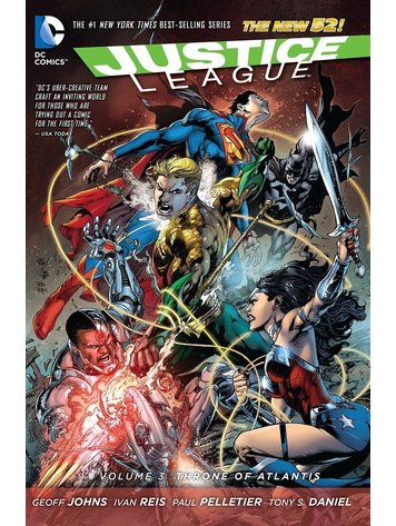 DC COMICS JUSTICE LEAGUE HC VOL 03 THRONE OF ATLANTIS