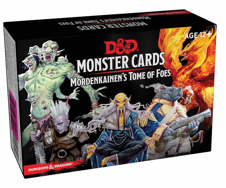 WIZARDS OF THE COAST D&D MORDENKAINENS MONSTER CARDS