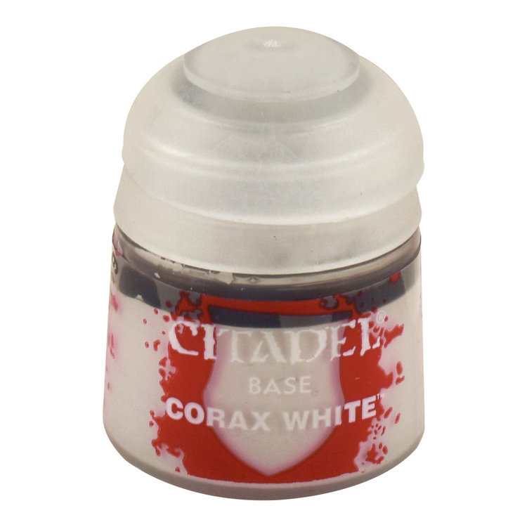GAMES WORKSHOP CITADEL PAINT BASE CORAX WHITE 12ML