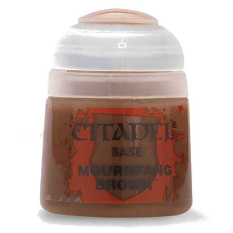 GAMES WORKSHOP CITADEL PAINT BASE MOURNFANG BROWN 12ML