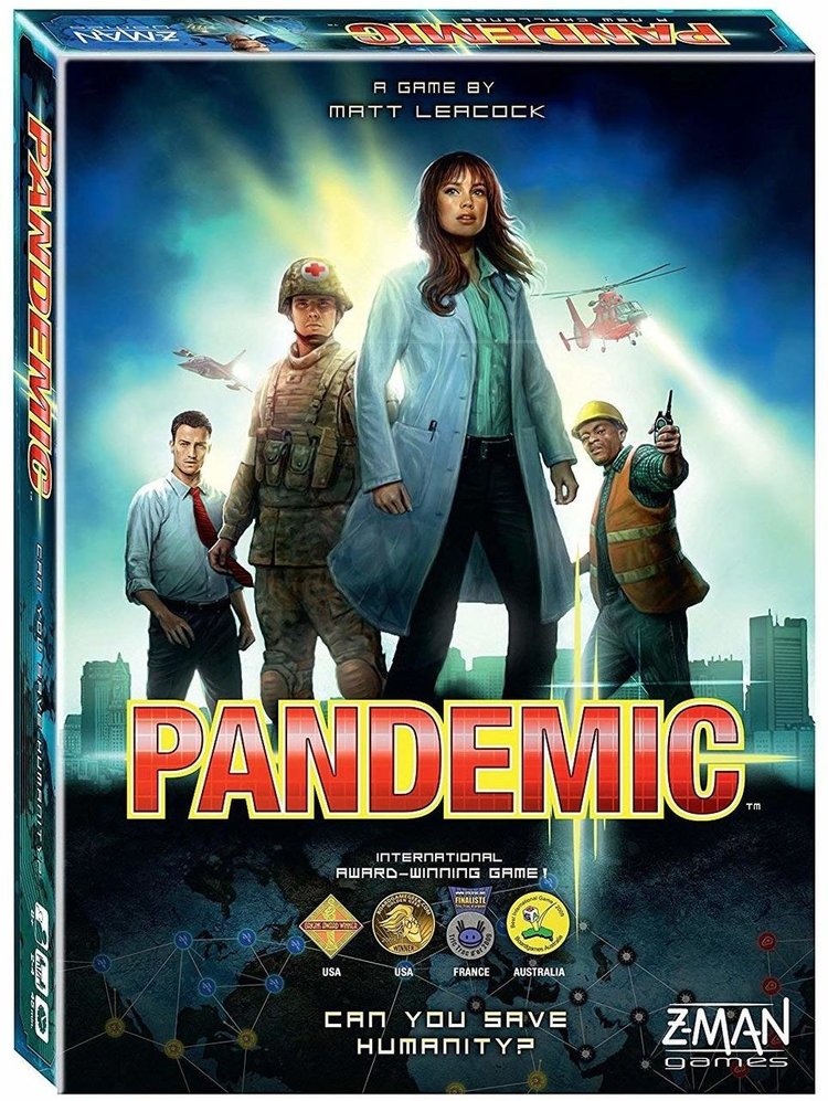 Z-MAN GAMES INC PANDEMIC BOARD GAME 2013 EDITION