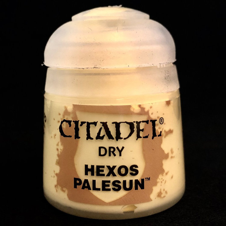 GAMES WORKSHOP CITADEL PAINT DRY HEXOS PALESUN