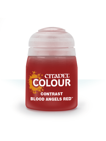 GAMES WORKSHOP CITADEL PAINT CONTRAST BLOOD ANGELS RED 18ML