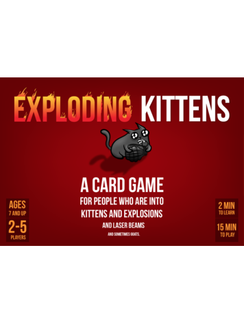 EXPLODING KITTENS GROUP LLC EXPLODING KITTENS ORIGINAL ED CARD GAME