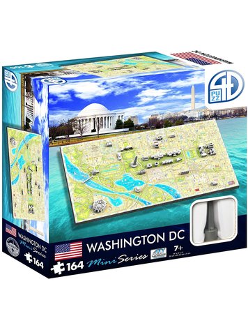 4D MINI WASHINGTON D.C. 164 PIECE PUZZLE