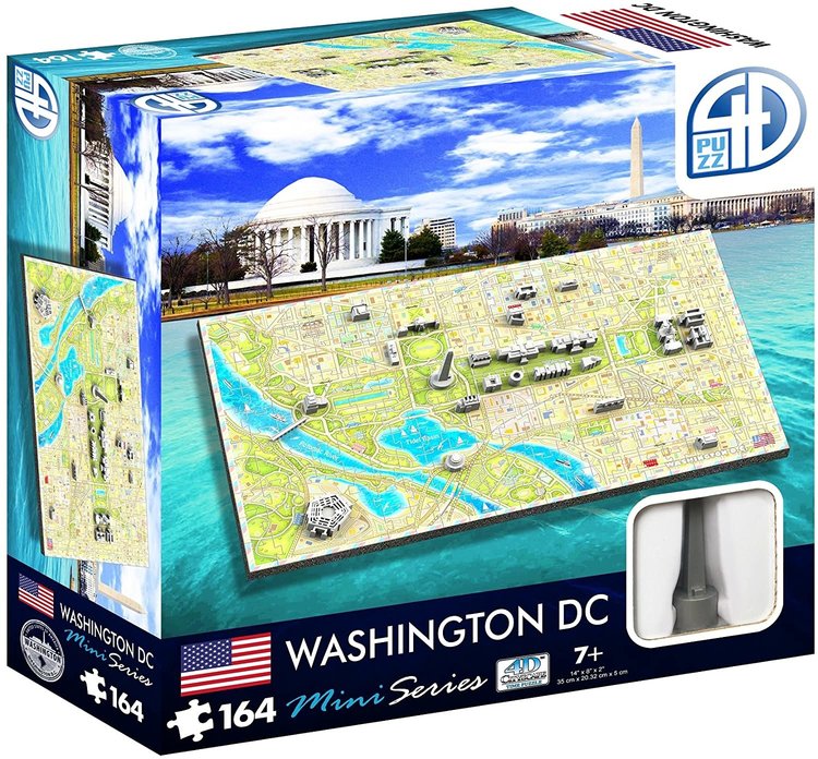 4D MINI WASHINGTON D.C. 164 PIECE PUZZLE