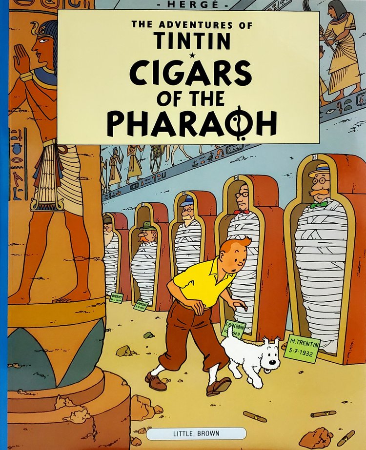 LITTLE BROWN & COMPANY TINTIN VOL 03 CIGARS OF THE PHARAOH TP