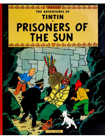 LITTLE BROWN & COMPANY TINTIN VOL 12 THE PRISONERS OF THE SUN TP