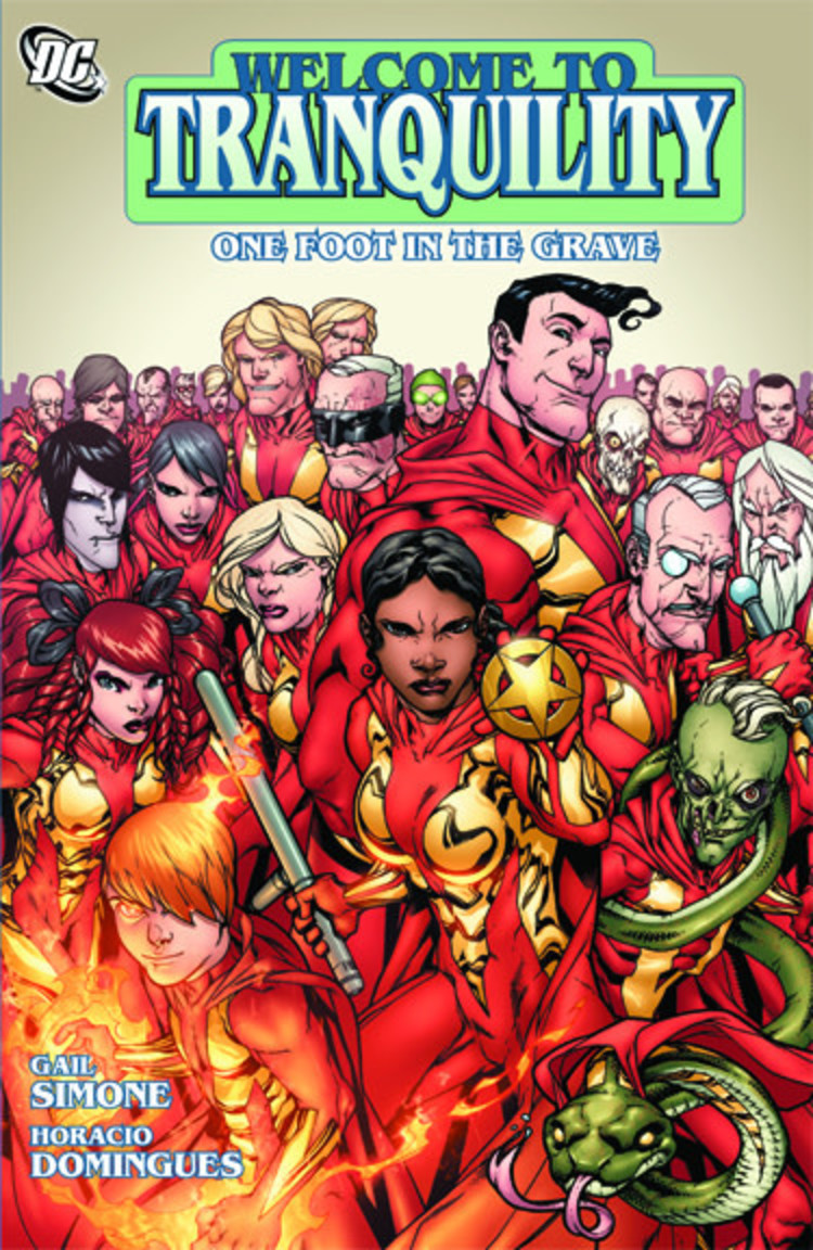 DC COMICS WELCOME TO TRANQUILITY ONE FOOT IN THE GRAVE TP