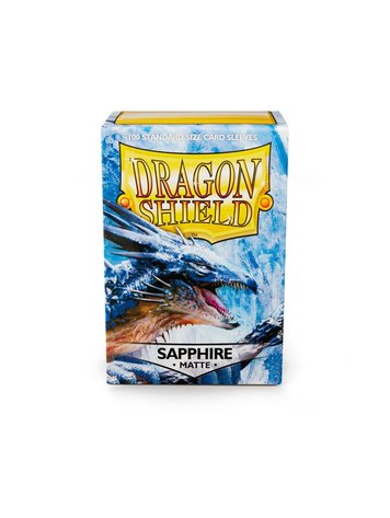 DRAGON SHIELD 100 CT SLEEVES MATTE SAPPHIRE