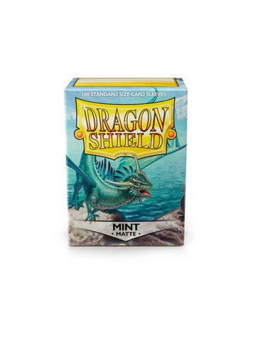 DRAGON SHIELD 100 CT SLEEVES MATTE MINT