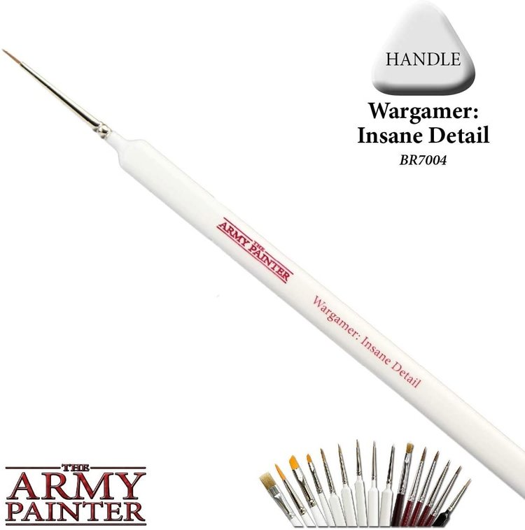 THE ARMY PAINTER ARMY PAINTER WARGAMER INSANE DETAIL BRUSH