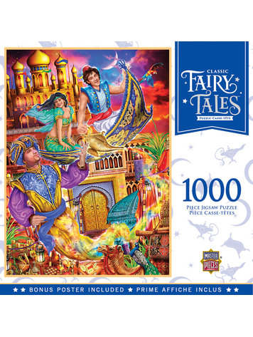 MASTERPIECES PUZZLE COMPANY CLASSIC FAIRY TALES ALADDIN 1000 PIECE PUZZLE