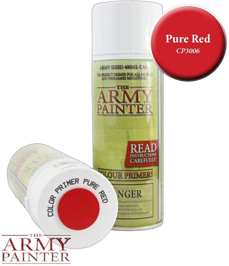 THE ARMY PAINTER ARMY PAINTER COLOR PRIMER PURE RED