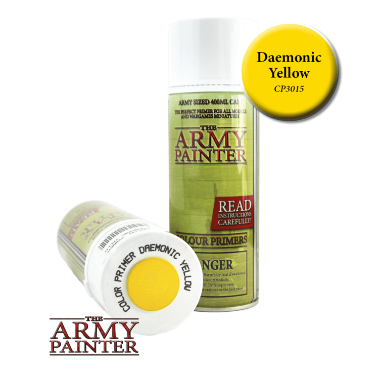 THE ARMY PAINTER ARMY PAINTER COLOR PRIMER DAEMONIC YELLOW
