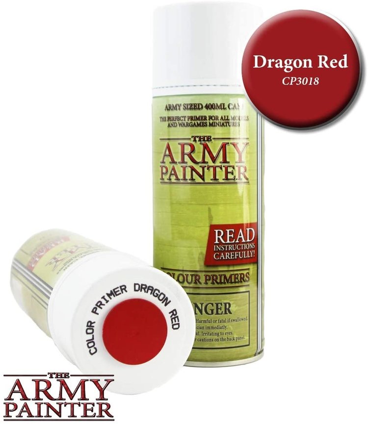 THE ARMY PAINTER ARMY PAINTER COLOR PRIMER DRAGON RED